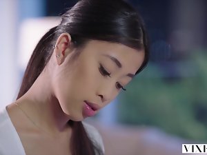 Hell-hound Young Asian Pupil Has Enlivened Sex Forth Neighbor